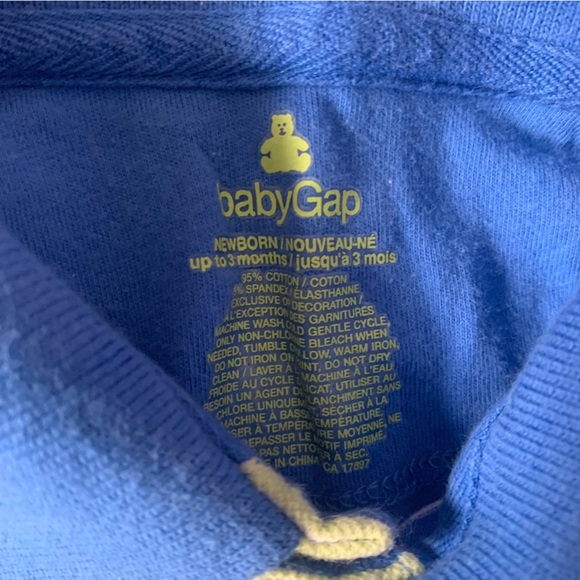 0-3 months GAP striped romper - Picture 2 of 2